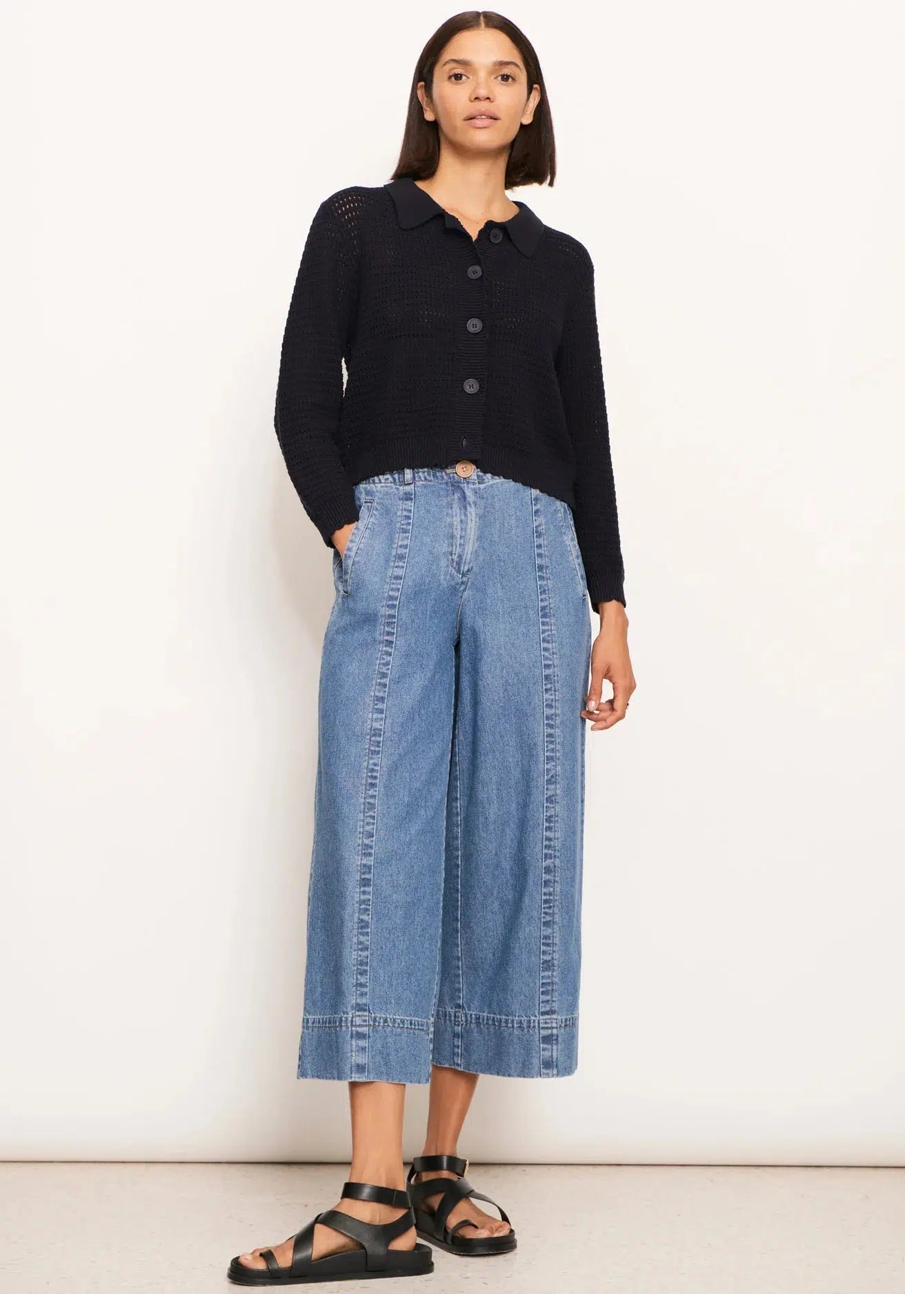 Raydel Denim Pant - Light Wash-POL Clothing-Lima & Co