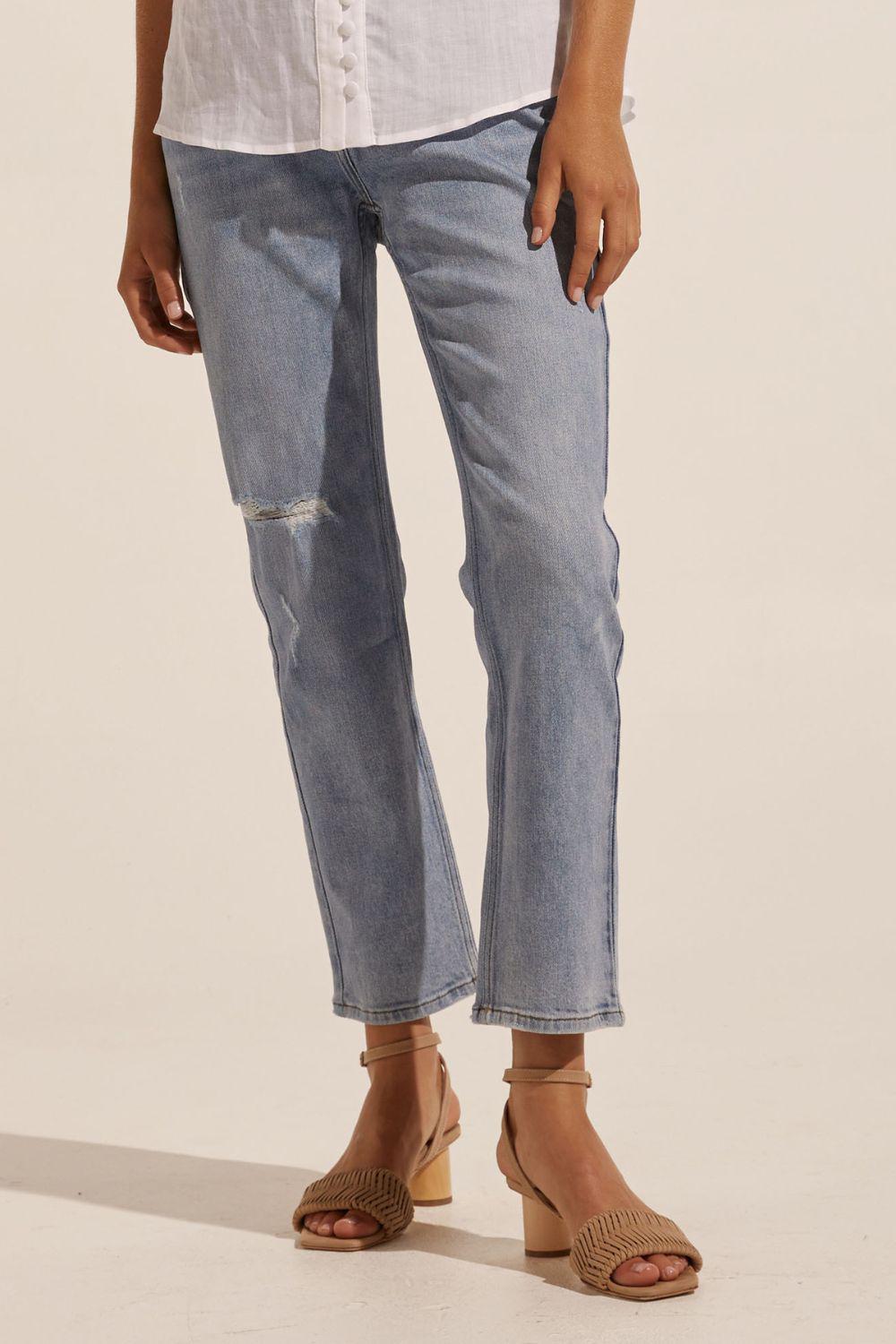 React Jean - Distressed Denim-Zoe Kratzmann-Lima & Co