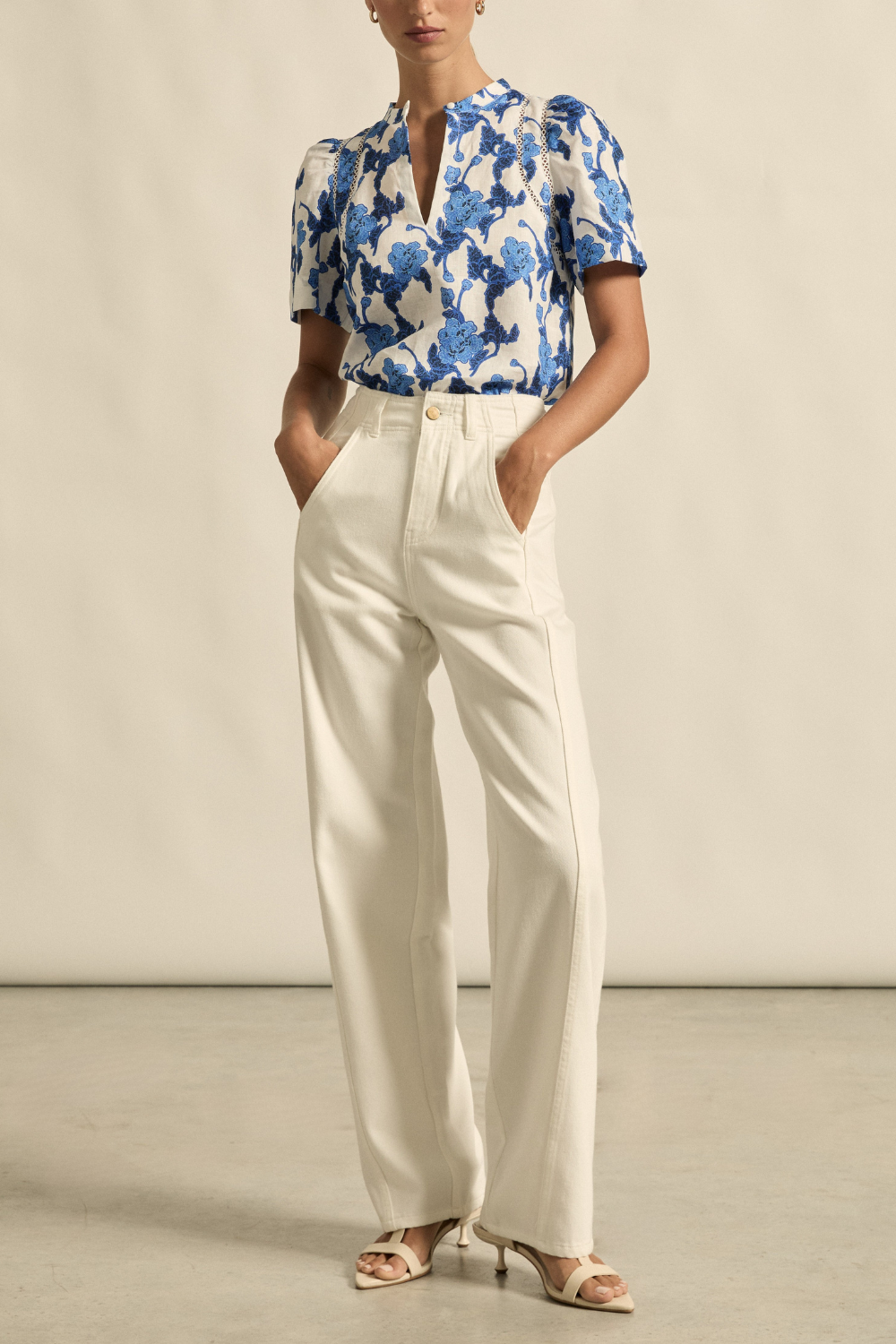 Recollect Top - Azure-Zoe Kratzmann-Lima & Co