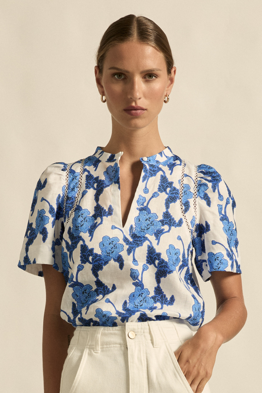 Recollect Top - Azure-Zoe Kratzmann-Lima & Co
