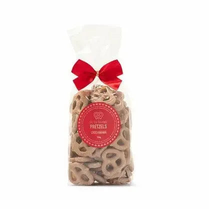 Red Label Salted Caramel Choc Pretzels - 200g-Chocamama-Lima & Co