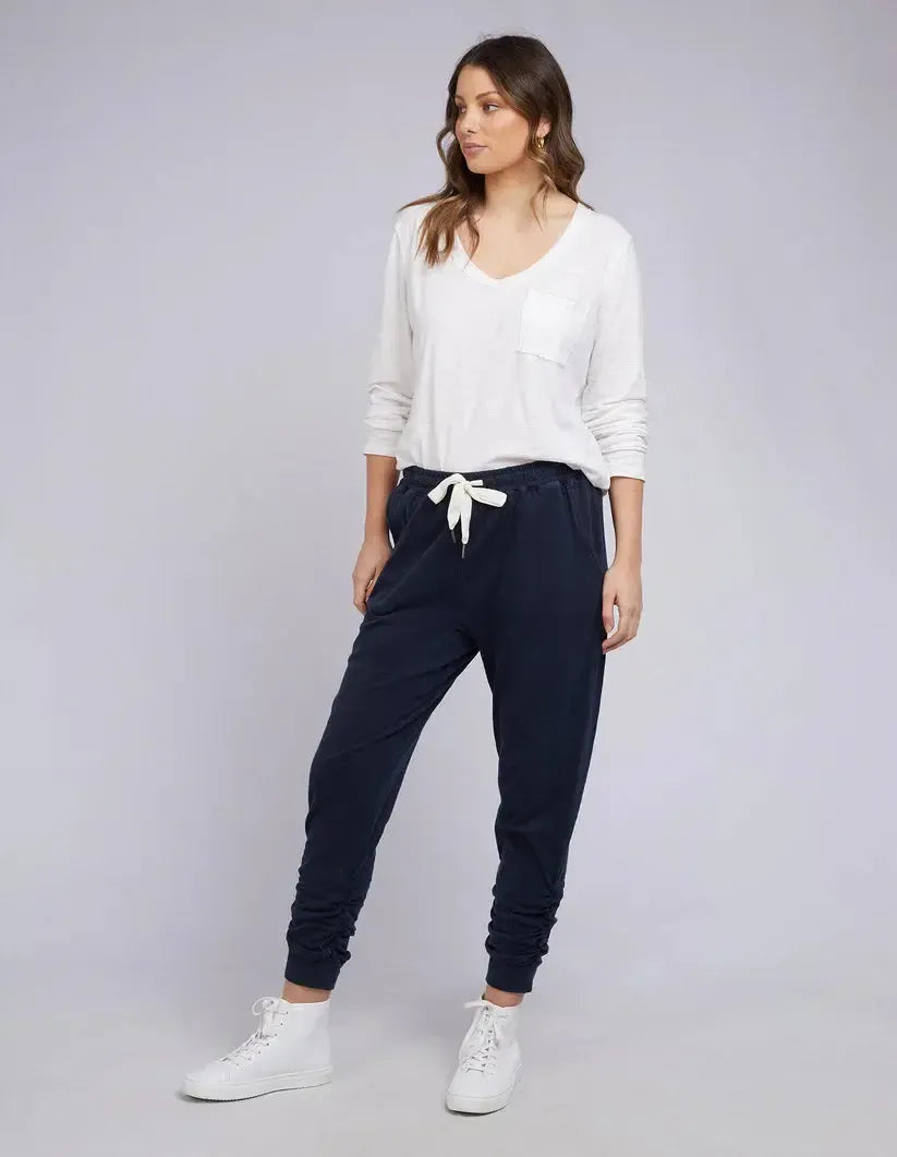 Reece Pant Navy-Foxwood-Lima & Co