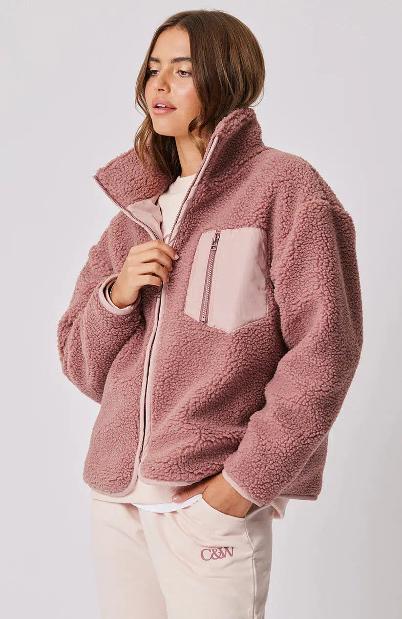 Remi Zip Up Berry-Cartel and Willow-Lima & Co