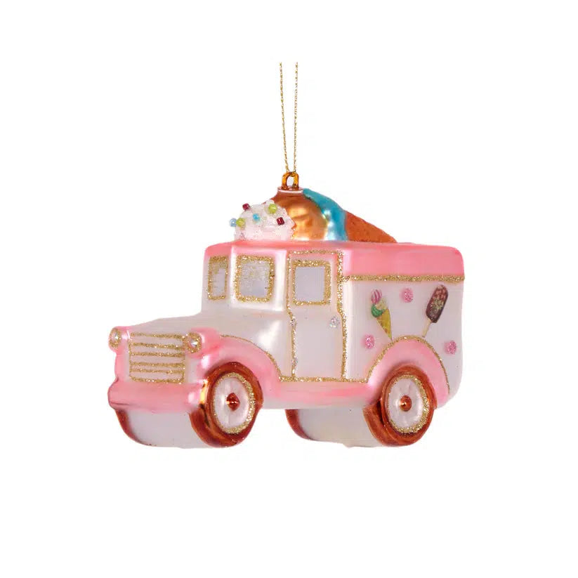 Retro Ice Cream Truck Hanging-Holly and Ivy-Lima & Co