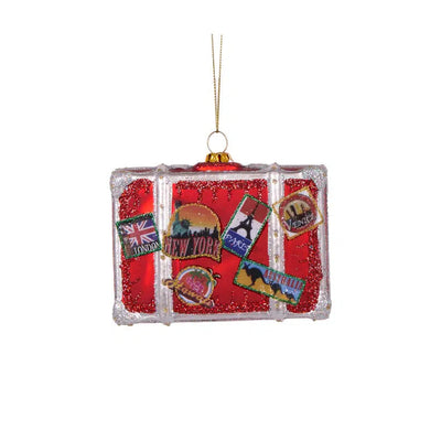 Retro Suitcase Hanging-Holly and Ivy-Lima & Co