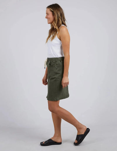 Rio Cargo Skirt - Khaki-Foxwood-Lima & Co