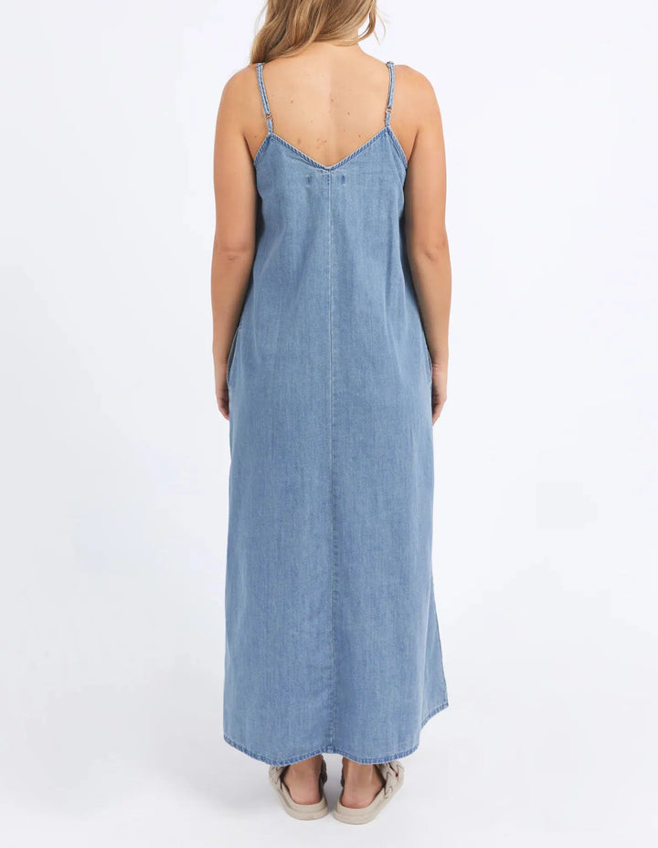 white christmas dresses Roma Denim Dress