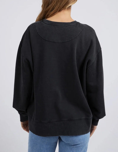 Rosa Crew - Washed Black-Foxwood-Lima & Co