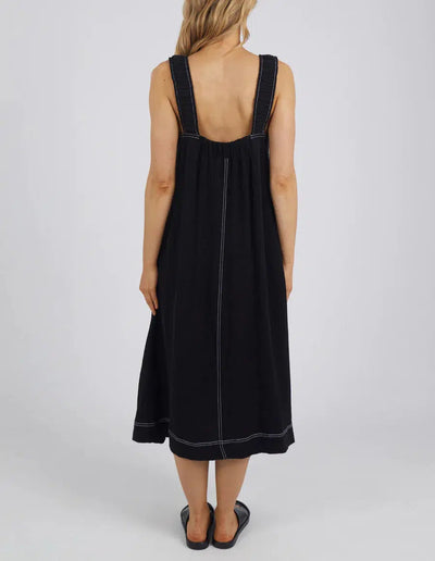 Sage Dress - Black-Foxwood-Lima & Co