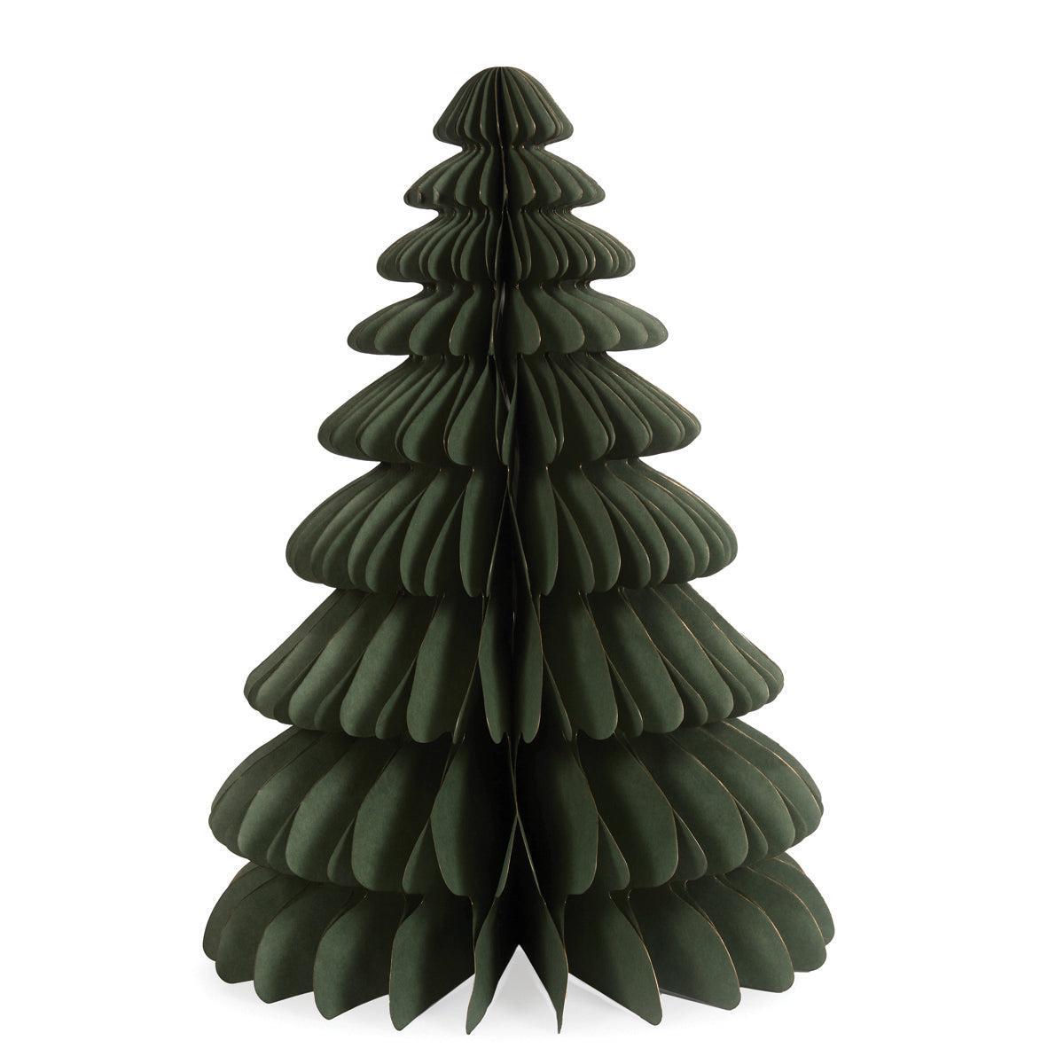 Sage Xl Table Top Paper Tree-Holly and Ivy-Lima & Co