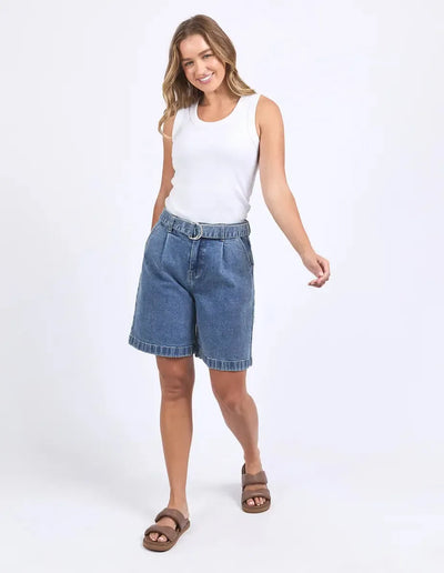 Saint Short - Blue-Foxwood-Lima & Co