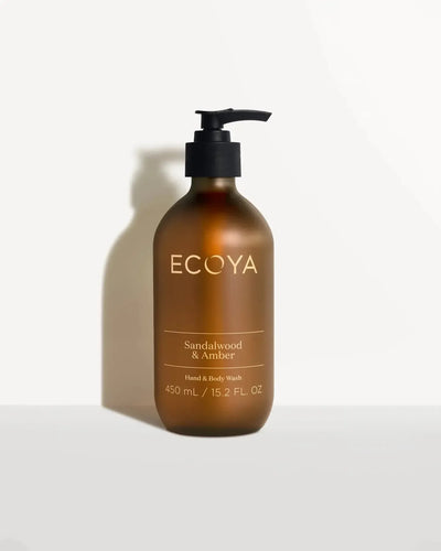 Sandalwood & Amber Hand & Body Wash-Ecoya-Lima & Co