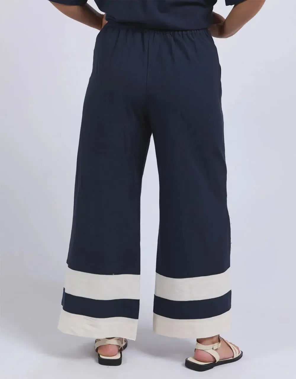 Scarlet Pant - Navy-Elm Lifestyle-Lima & Co