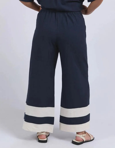 Scarlet Pant - Navy-Elm Lifestyle-Lima & Co