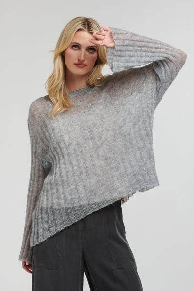Sequins Knit - Pewter-365 Days-Lima & Co