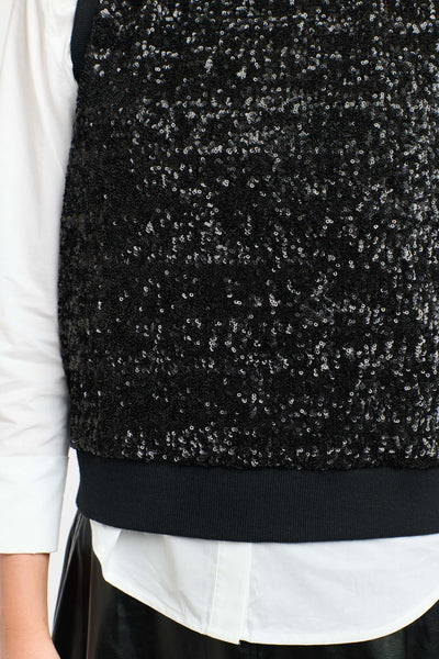 Sequins Tank - Black-365 Days-Lima & Co
