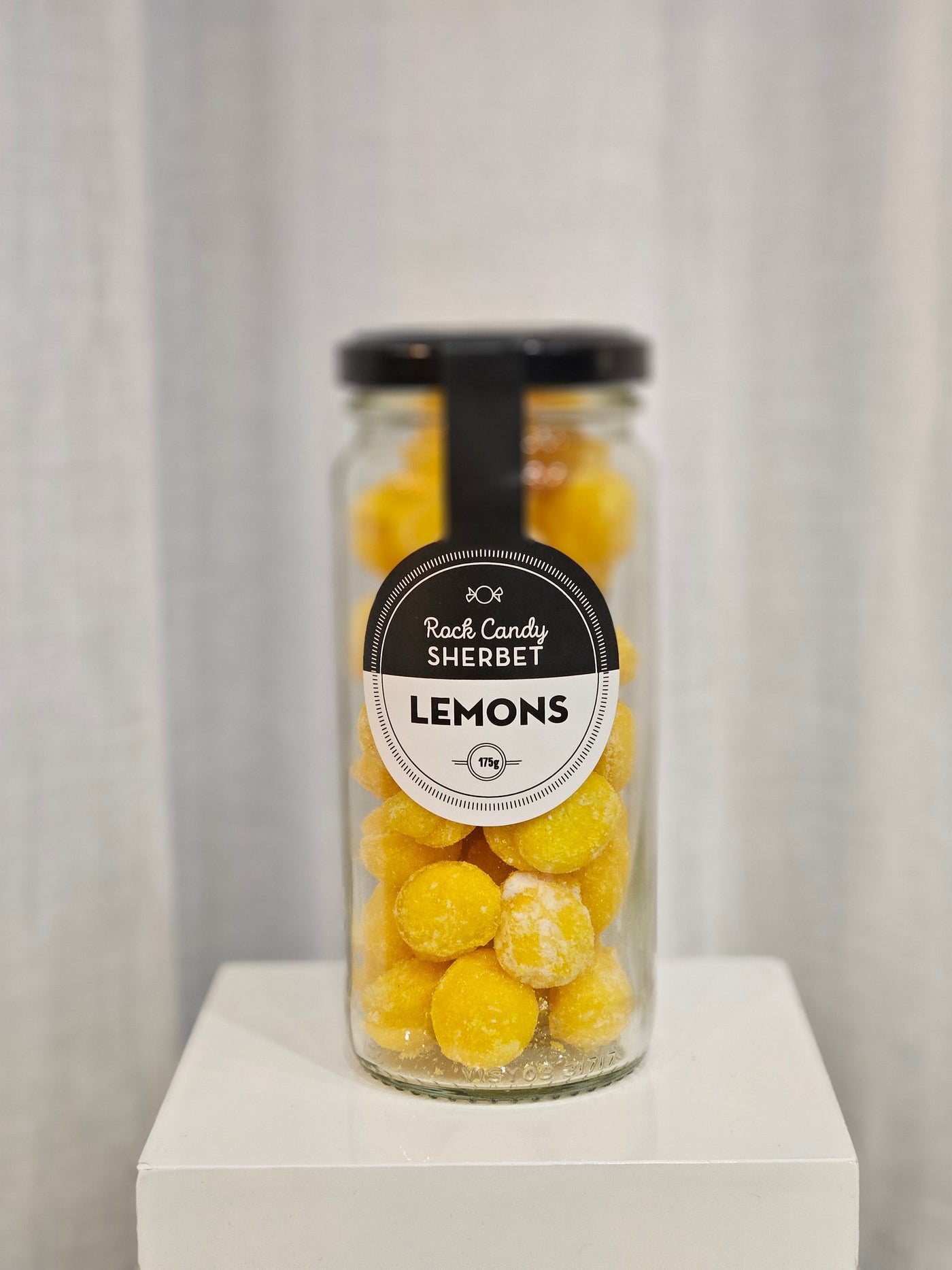 Sherbert Lemons Jar - 175g-Lima & Co-Lima & Co