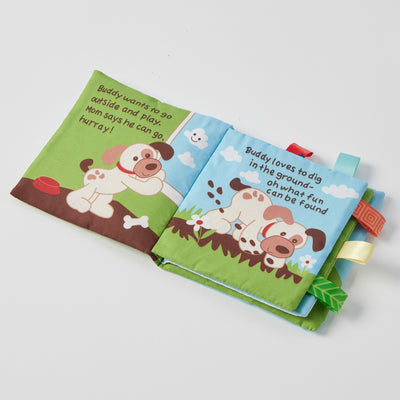 Sherbet's Farm & Buddy Dog's Busy Day Fabric Book-PILBEAM LIVING-Lima & Co