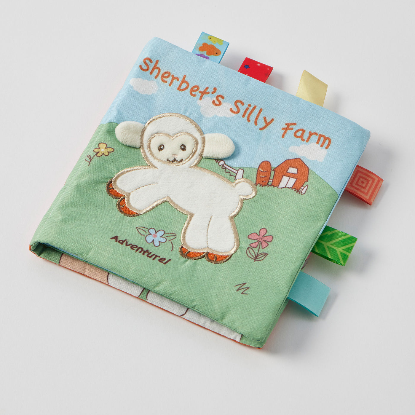 Sherbet's Farm & Buddy Dog's Busy Day Fabric Book-PILBEAM LIVING-Lima & Co