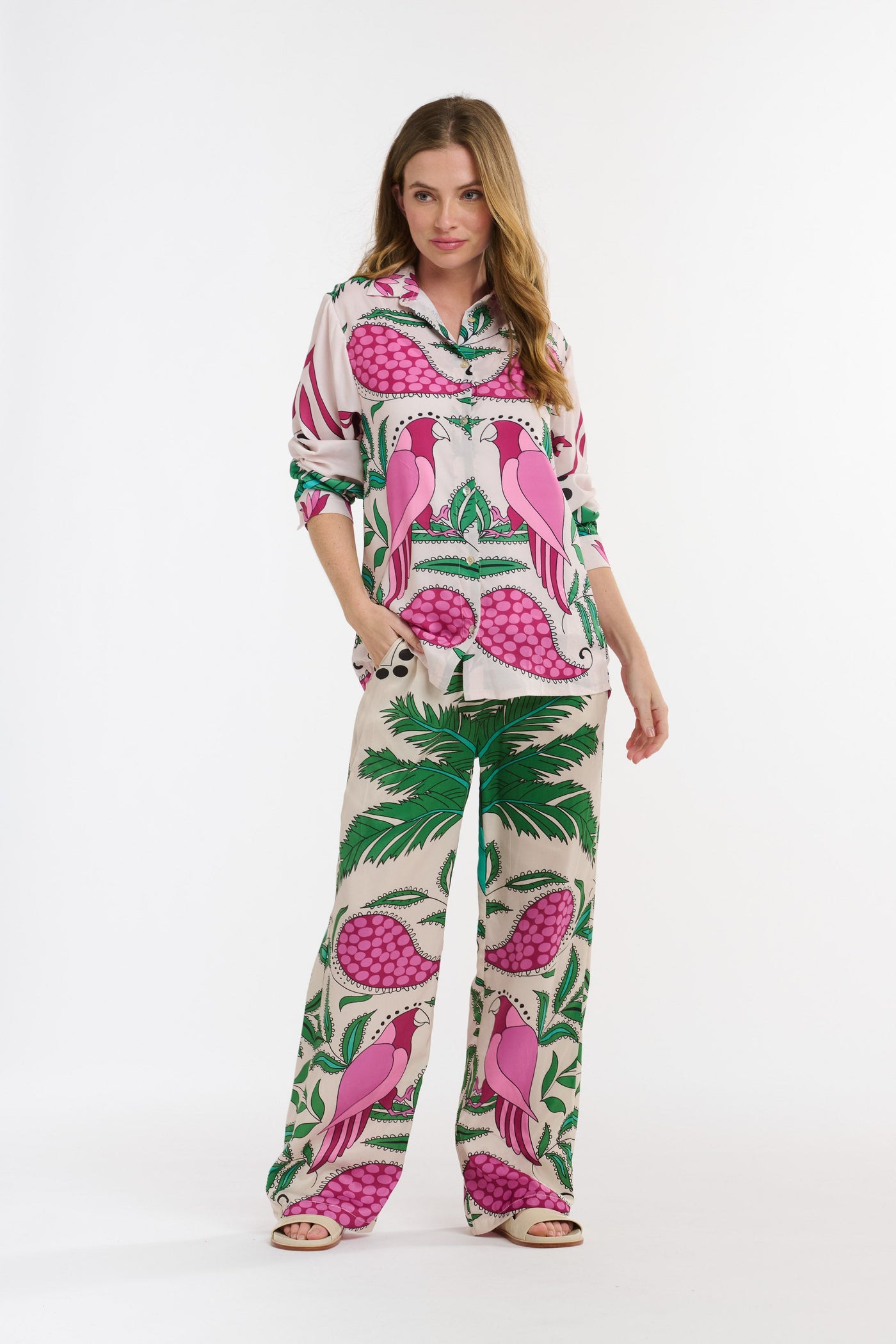 Sheryl Shirt - Fuxia-Italian Star-Lima & Co