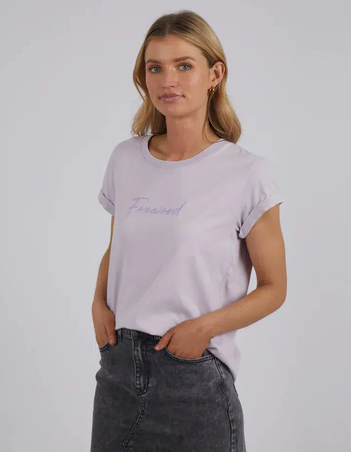 Signature Tee - Lilac-Foxwood-Lima & Co