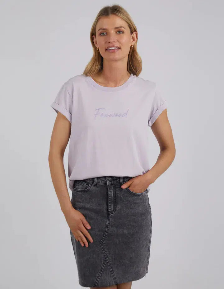 Signature Tee - Lilac-Foxwood-Lima & Co