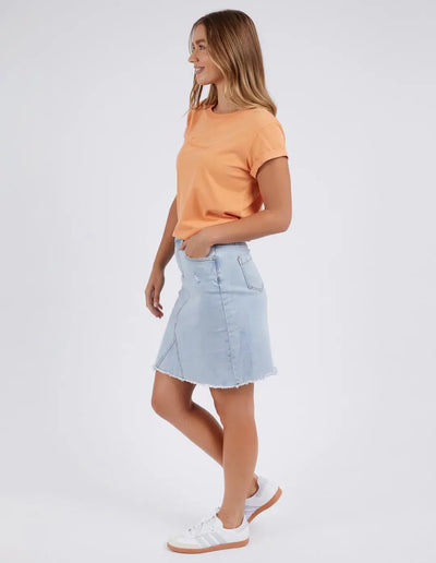 Signature Tee - Tangerine-Foxwood-Lima & Co