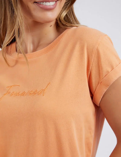 Signature Tee - Tangerine-Foxwood-Lima & Co