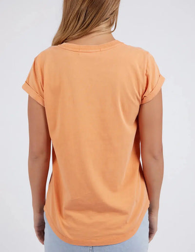 Signature Tee - Tangerine-Foxwood-Lima & Co