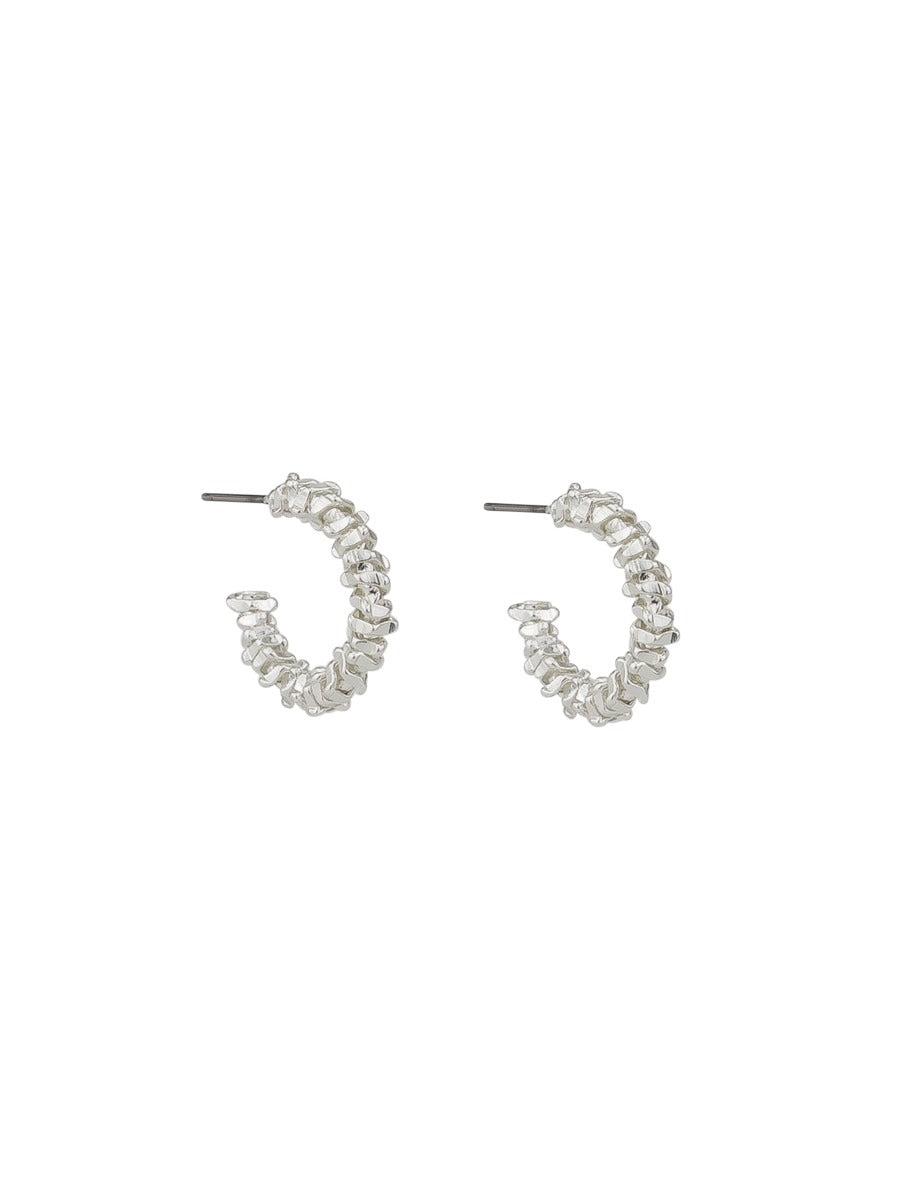 Silver Baby Nugget Hoops-Lima & Co-Lima & Co