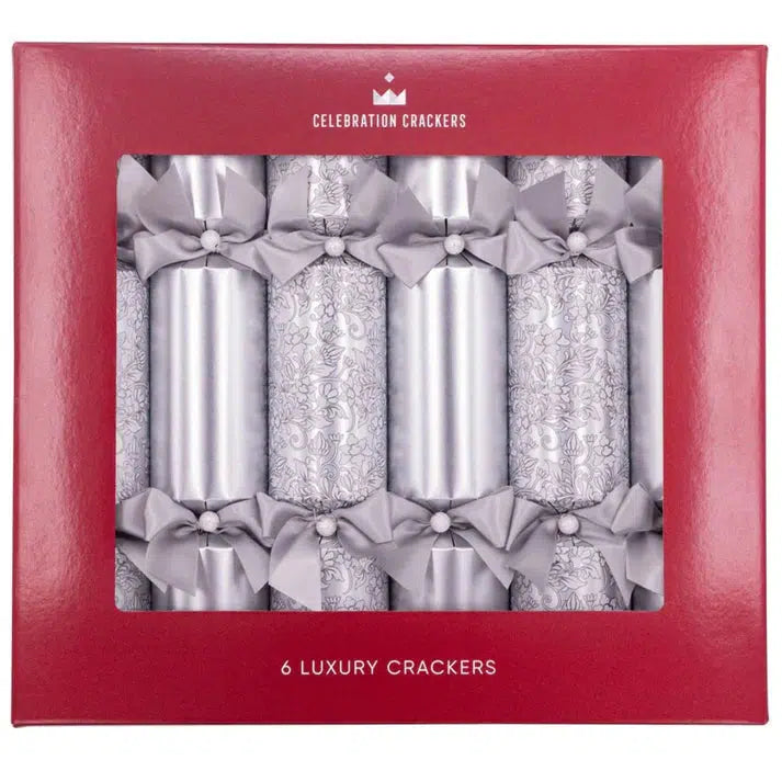Silver Blossom Crackers - Set of 6-Lima and Co-Lima & Co