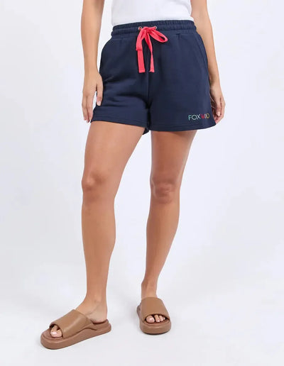 Simplified Confetti Short - Navy-Foxwood-Lima & Co