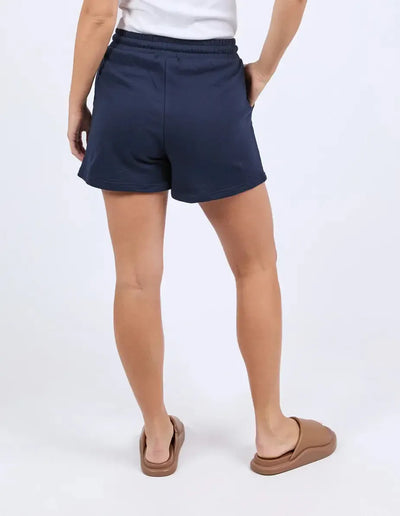 Simplified Confetti Short - Navy-Foxwood-Lima & Co