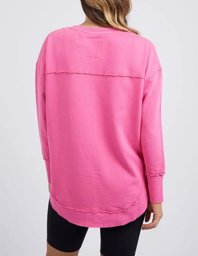Simplified Crew - Bright Pink-Foxwood-Lima & Co