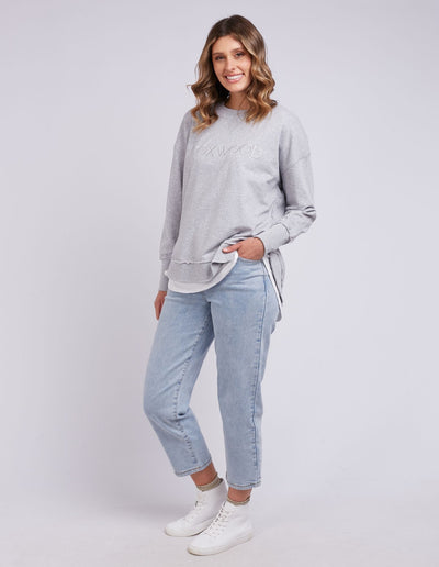 Simplified Crew - Grey Marle-Foxwood-Lima & Co