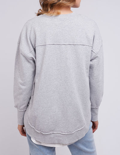 Simplified Crew - Grey Marle-Foxwood-Lima & Co