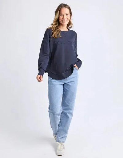 Simplified Crew - Navy-Foxwood-Lima & Co