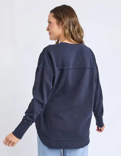Simplified Crew - Navy-Foxwood-Lima & Co