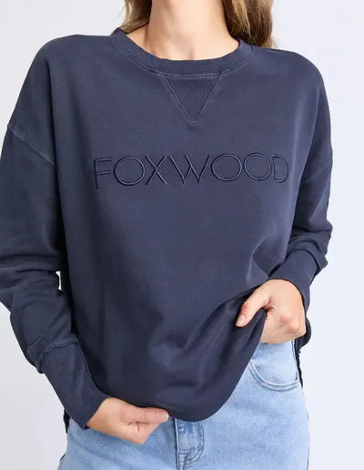 Simplified Crew - Navy-Foxwood-Lima & Co