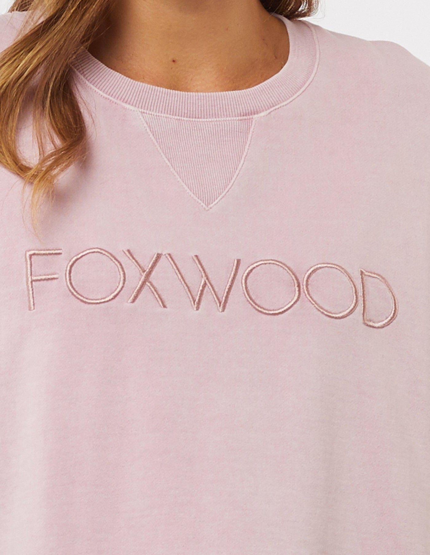 Simplified Crew - Pink-Foxwood-Lima & Co