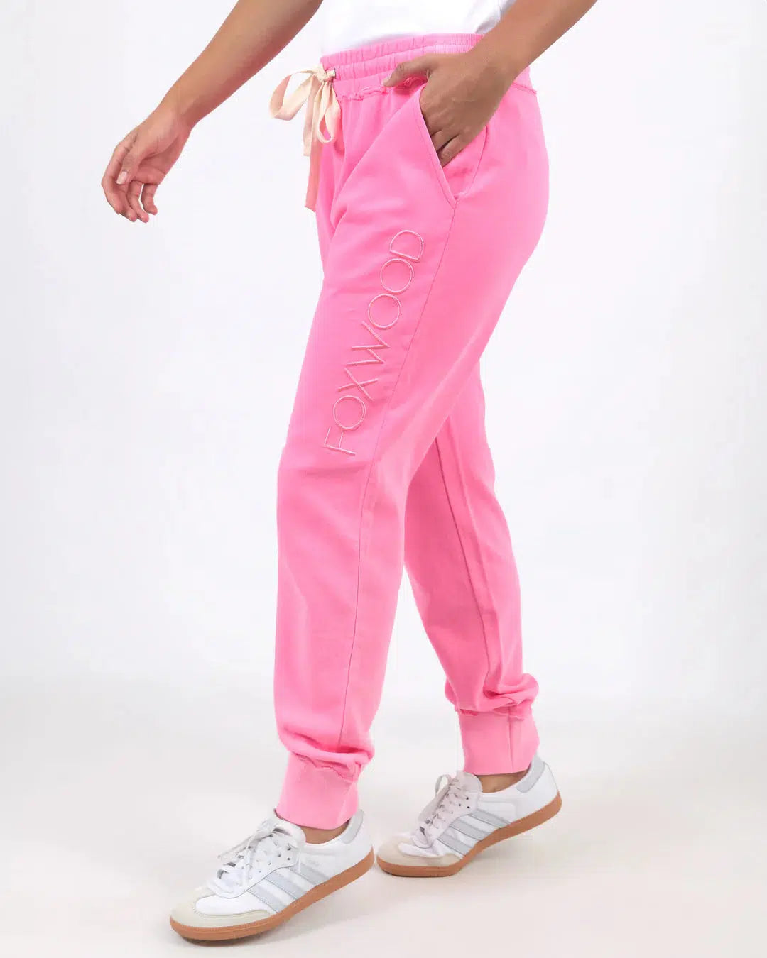 Simplified Pant - Neon Rose-Foxwood-Lima & Co