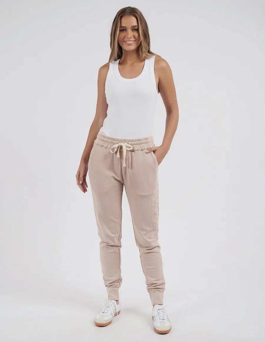 Simplified Pant - Oat-Foxwood-Lima & Co
