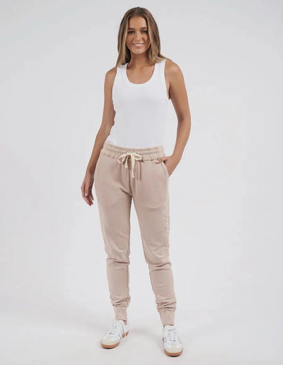 Simplified Pant - Oat-Foxwood-Lima & Co