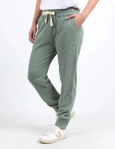Simplified Pant - Sage-Foxwood-Lima & Co