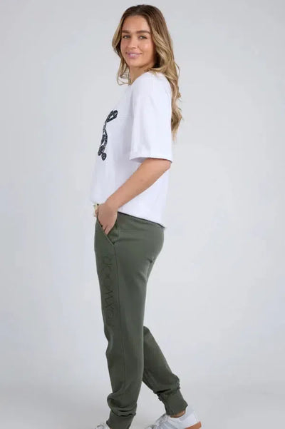 Simplified Track Pant - Khaki-Foxwood-Lima & Co