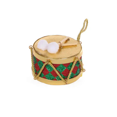 Small Traditonal Drum Hanging-Holly and Ivy-Lima & Co