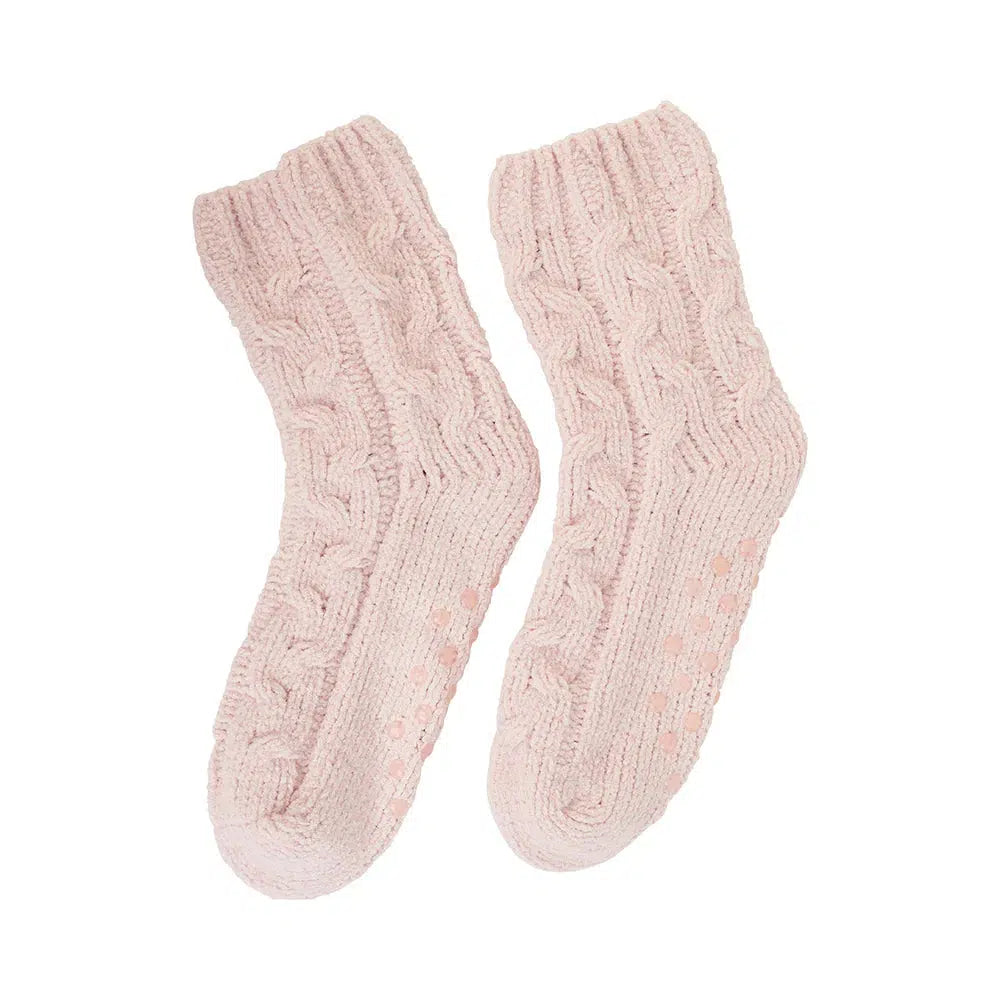Socks - Chenille Room Pink Quartz-Annabel Trends-Lima & Co