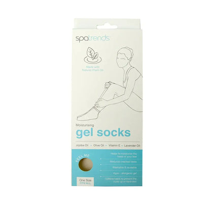 Spatrends Gel Socks White-Annabel Trends-Lima & Co