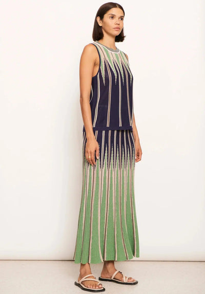 Spike Tank - Green Multi-POL Clothing-Lima & Co