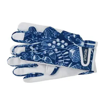 Sprout Goatskin Gloves - Navy Natives-Annabel Trends-Lima & Co